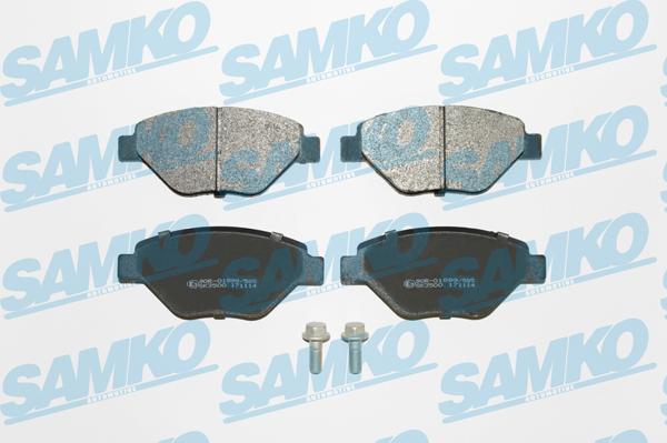 Samko 5SP910 - Тормозные колодки, дисковые, комплект autospares.lv