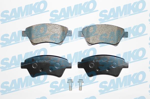 Samko 5SP911 - Тормозные колодки, дисковые, комплект autospares.lv