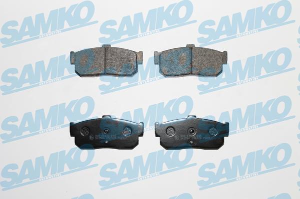 Samko 5SP929 - Тормозные колодки, дисковые, комплект autospares.lv