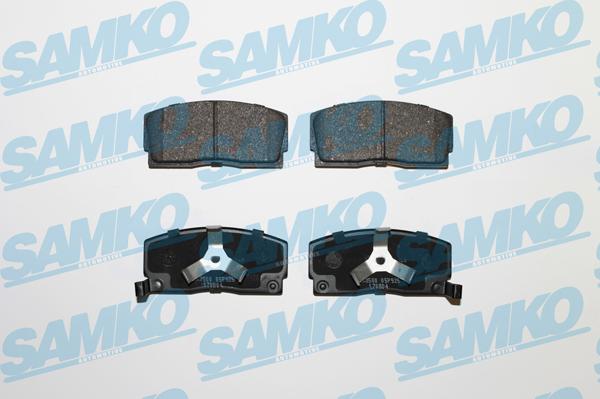 Samko 5SP926 - Тормозные колодки, дисковые, комплект autospares.lv