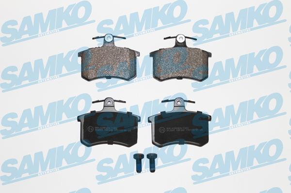 Samko 5SP440 - Тормозные колодки, дисковые, комплект autospares.lv