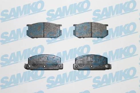 Samko 5SP467 - Тормозные колодки, дисковые, комплект autospares.lv