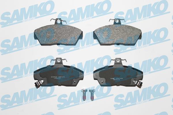 Samko 5SP429 - Тормозные колодки, дисковые, комплект autospares.lv