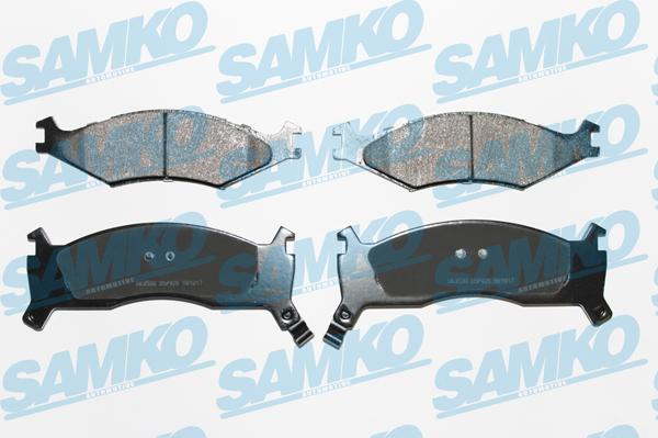 Samko 5SP426 - Тормозные колодки, дисковые, комплект autospares.lv