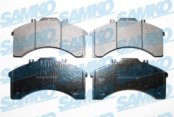 Samko 5SP473 - Тормозные колодки, дисковые, комплект autospares.lv