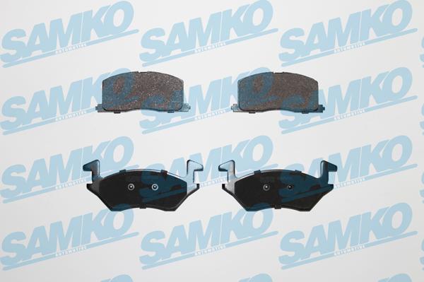 Samko 5SP560 - Тормозные колодки, дисковые, комплект autospares.lv