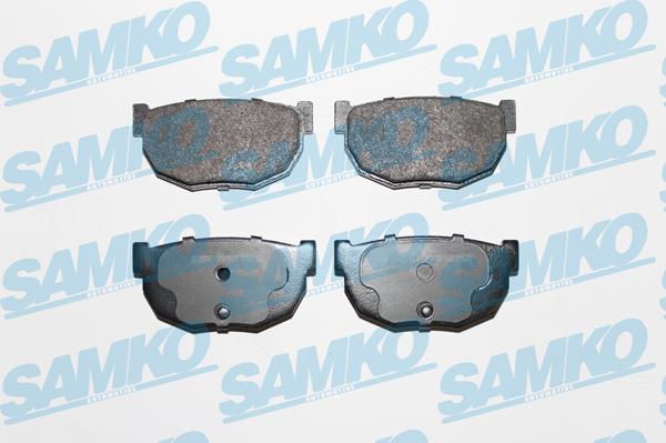 Samko 5SP503 - Тормозные колодки, дисковые, комплект autospares.lv