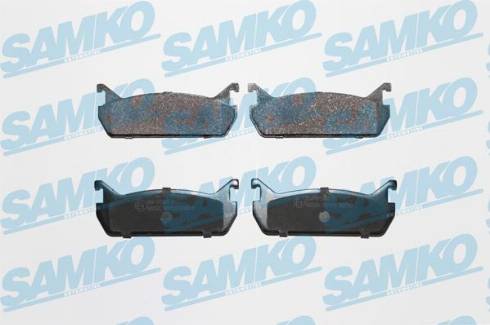 Samko 5SP513 - Тормозные колодки, дисковые, комплект autospares.lv