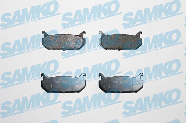 Samko 5SP512 - Тормозные колодки, дисковые, комплект autospares.lv