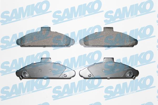 Samko 5SP579 - Тормозные колодки, дисковые, комплект autospares.lv