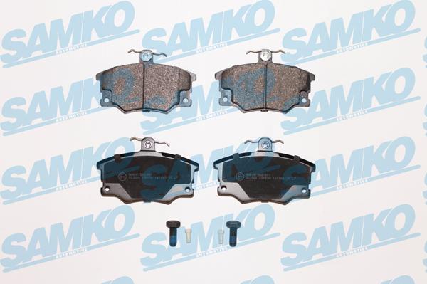 Samko 5SP094 - Тормозные колодки, дисковые, комплект autospares.lv