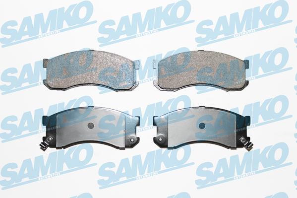 Samko 5SP041 - Тормозные колодки, дисковые, комплект autospares.lv