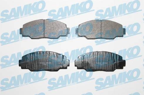 Samko 5SP059 - Тормозные колодки, дисковые, комплект autospares.lv