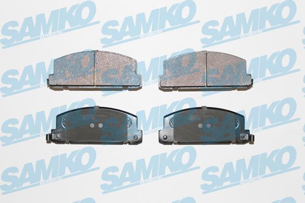 Samko 5SP053 - Тормозные колодки, дисковые, комплект autospares.lv