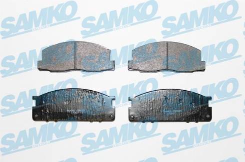 Samko 5SP063 - Тормозные колодки, дисковые, комплект autospares.lv