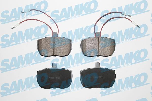 Samko 5SP013 - Тормозные колодки, дисковые, комплект autospares.lv
