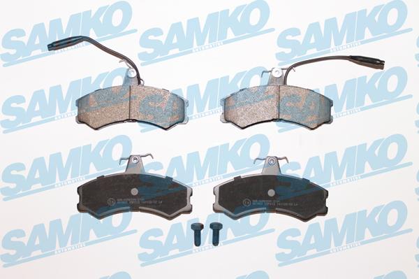 Samko 5SP012 - Тормозные колодки, дисковые, комплект autospares.lv
