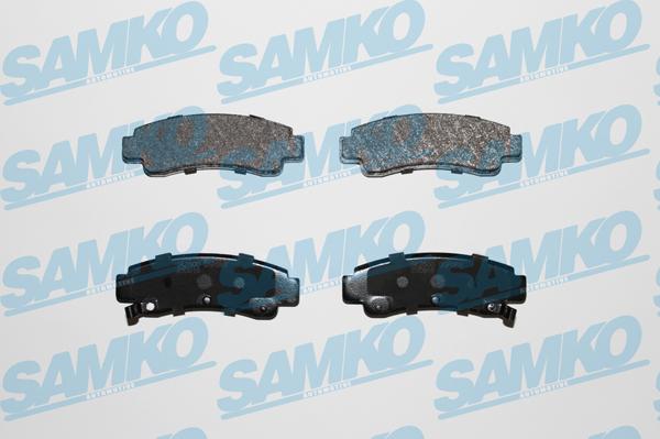 Samko 5SP088 - Тормозные колодки, дисковые, комплект autospares.lv