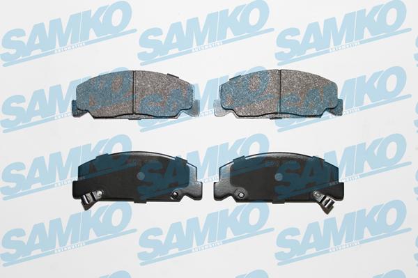 Samko 5SP083 - Тормозные колодки, дисковые, комплект autospares.lv