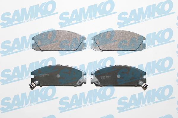 Samko 5SP073 - Тормозные колодки, дисковые, комплект autospares.lv