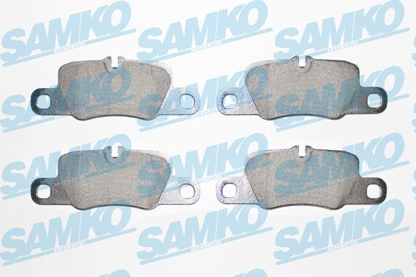 Samko 5SP1998 - Тормозные колодки, дисковые, комплект autospares.lv