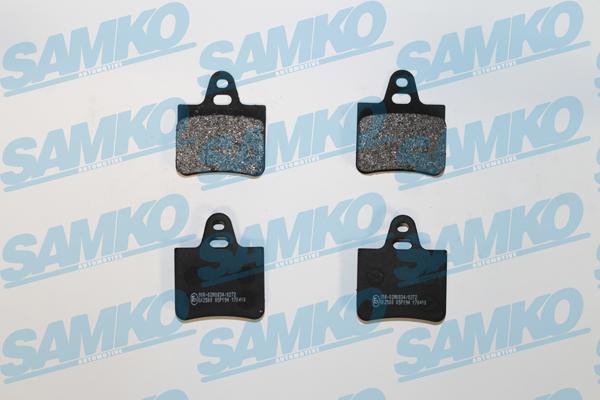 Samko 5SP194 - Тормозные колодки, дисковые, комплект autospares.lv