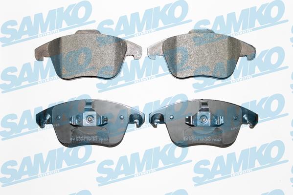 Samko 5SP1903 - Тормозные колодки, дисковые, комплект autospares.lv