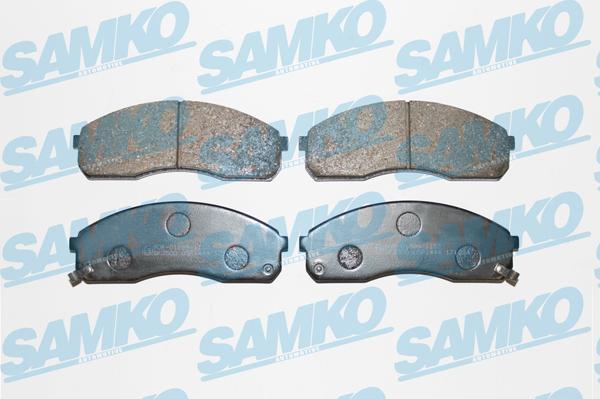 Samko 5SP1444 - Тормозные колодки, дисковые, комплект autospares.lv