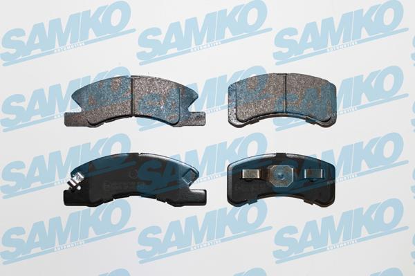 Samko 5SP1443 - Тормозные колодки, дисковые, комплект autospares.lv