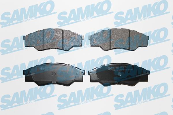 Samko 5SP1452 - Тормозные колодки, дисковые, комплект autospares.lv
