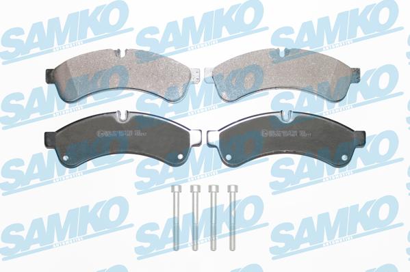 Samko 5SP1461 - Тормозные колодки, дисковые, комплект autospares.lv