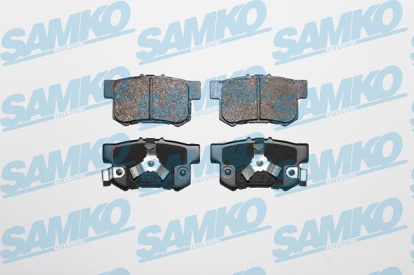 Samko 5SP1404 - Тормозные колодки, дисковые, комплект autospares.lv