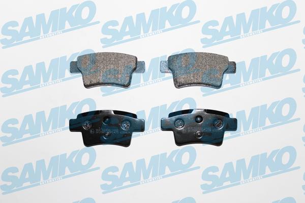 Samko 5SP1475 - Тормозные колодки, дисковые, комплект autospares.lv