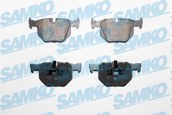 Samko 5SP1476 - Тормозные колодки, дисковые, комплект autospares.lv