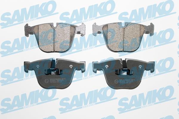 Samko 5SP1473 - Тормозные колодки, дисковые, комплект autospares.lv