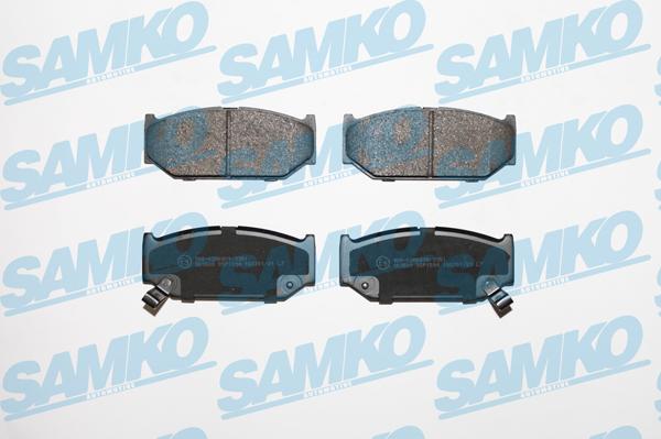 Samko 5SP1594 - Тормозные колодки, дисковые, комплект autospares.lv