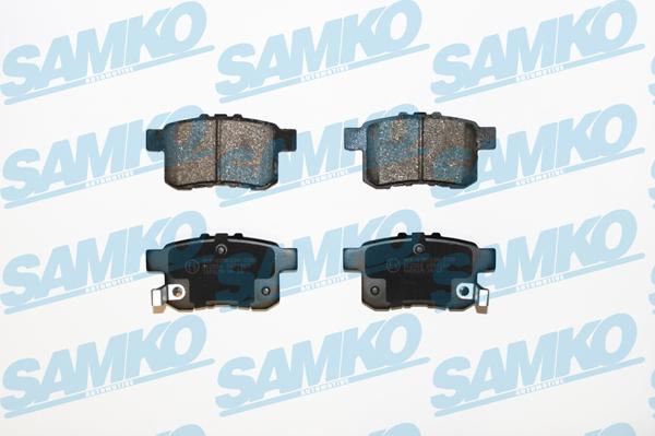 Samko 5SP1569 - Тормозные колодки, дисковые, комплект autospares.lv