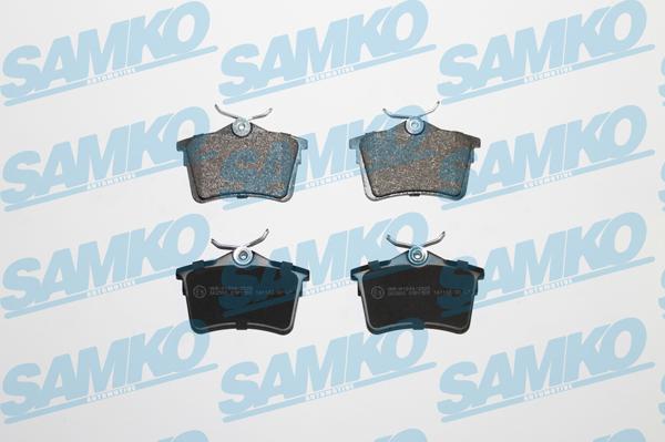 Samko 5SP1500 - Тормозные колодки, дисковые, комплект autospares.lv