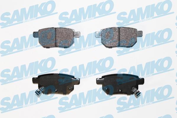 Samko 5SP1530 - Тормозные колодки, дисковые, комплект autospares.lv