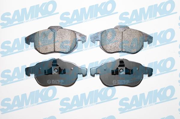 Samko 5SP1524 - Тормозные колодки, дисковые, комплект autospares.lv
