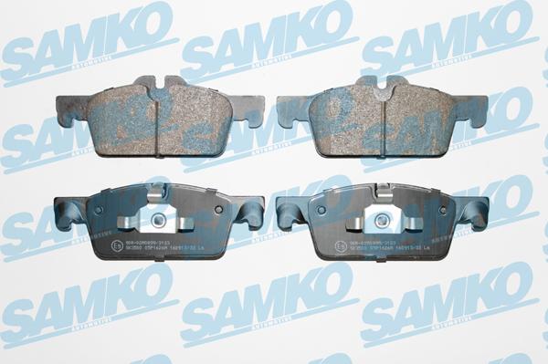 Samko 5SP1626 - Тормозные колодки, дисковые, комплект autospares.lv