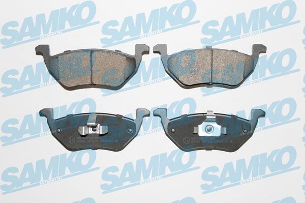 Samko 5SP1620 - Тормозные колодки, дисковые, комплект autospares.lv