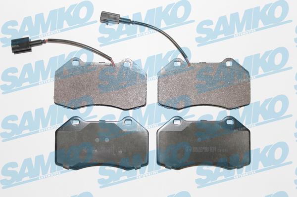 Samko 5SP1671 - Тормозные колодки, дисковые, комплект autospares.lv