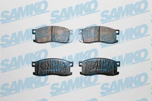 Samko 5SP1094 - Тормозные колодки, дисковые, комплект autospares.lv