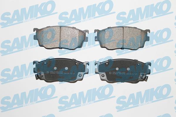 Samko 5SP1046 - Тормозные колодки, дисковые, комплект autospares.lv