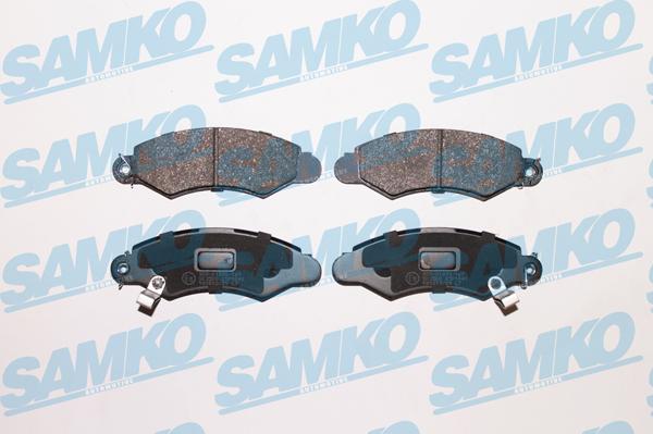 Samko 5SP1041 - Тормозные колодки, дисковые, комплект autospares.lv