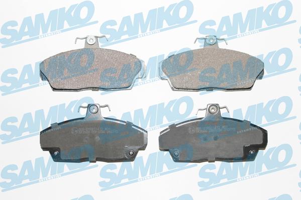 Samko 5SP1034 - Тормозные колодки, дисковые, комплект autospares.lv