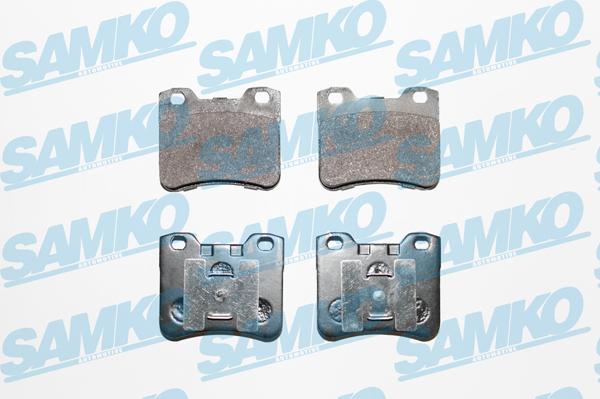 Samko 5SP1130 - Тормозные колодки, дисковые, комплект autospares.lv