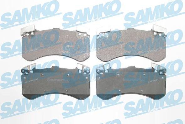 Samko 5SP1806 - Тормозные колодки, дисковые, комплект autospares.lv