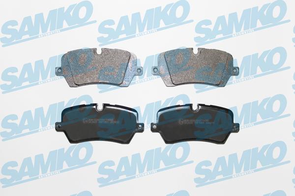 Samko 5SP1801 - Тормозные колодки, дисковые, комплект autospares.lv